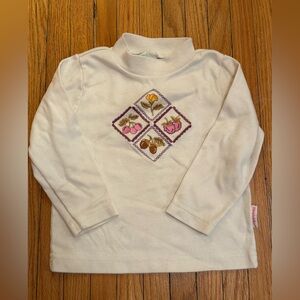 Vintage embroidered healthtex long sleeve size 4